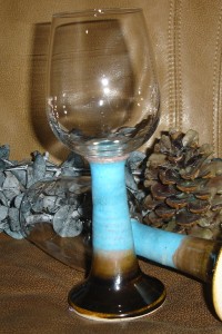 pottery wine glasses